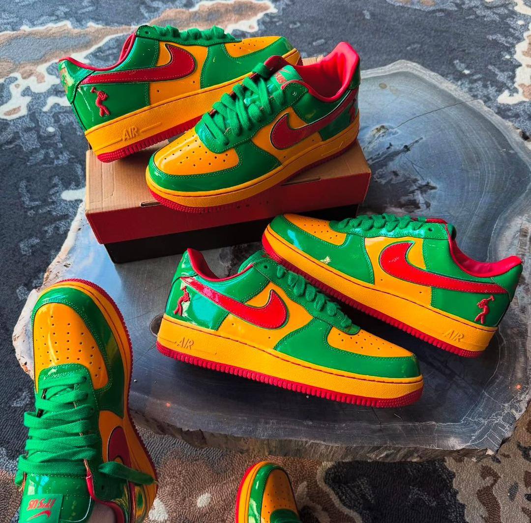 Green & Yellow Athletic Sneaker