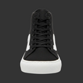 Black & White High-Top Sneaker
