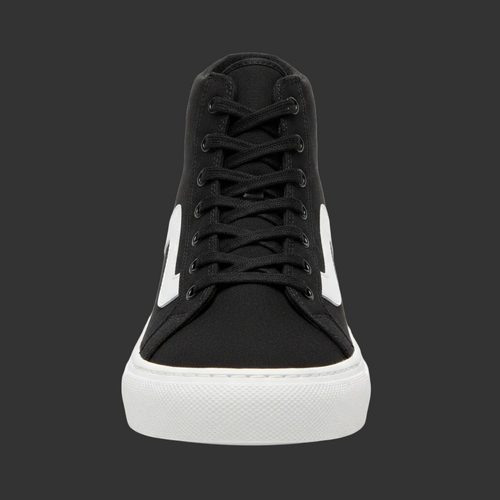 Black & White High-Top Sneaker