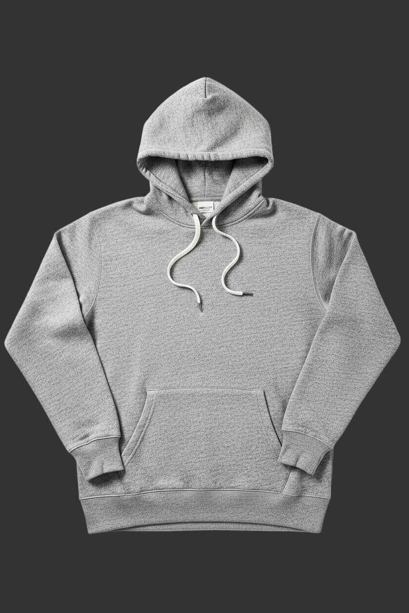 Glandify Essential Hoodie - Heather Grey