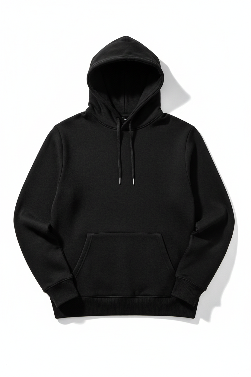 Glandify Essential Hoodie - Jet Black