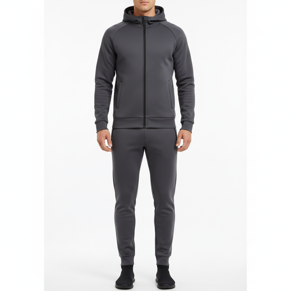 Men's Tech Fleece Hoodie & Jogger Set - Front